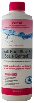 Salt Pool Stain and Scale Control